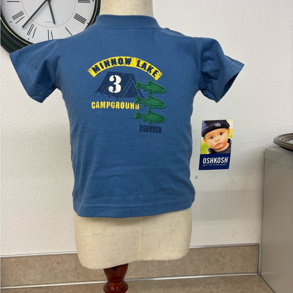 OshKosh B'gosh Minnow Lake Blue T-Shirt